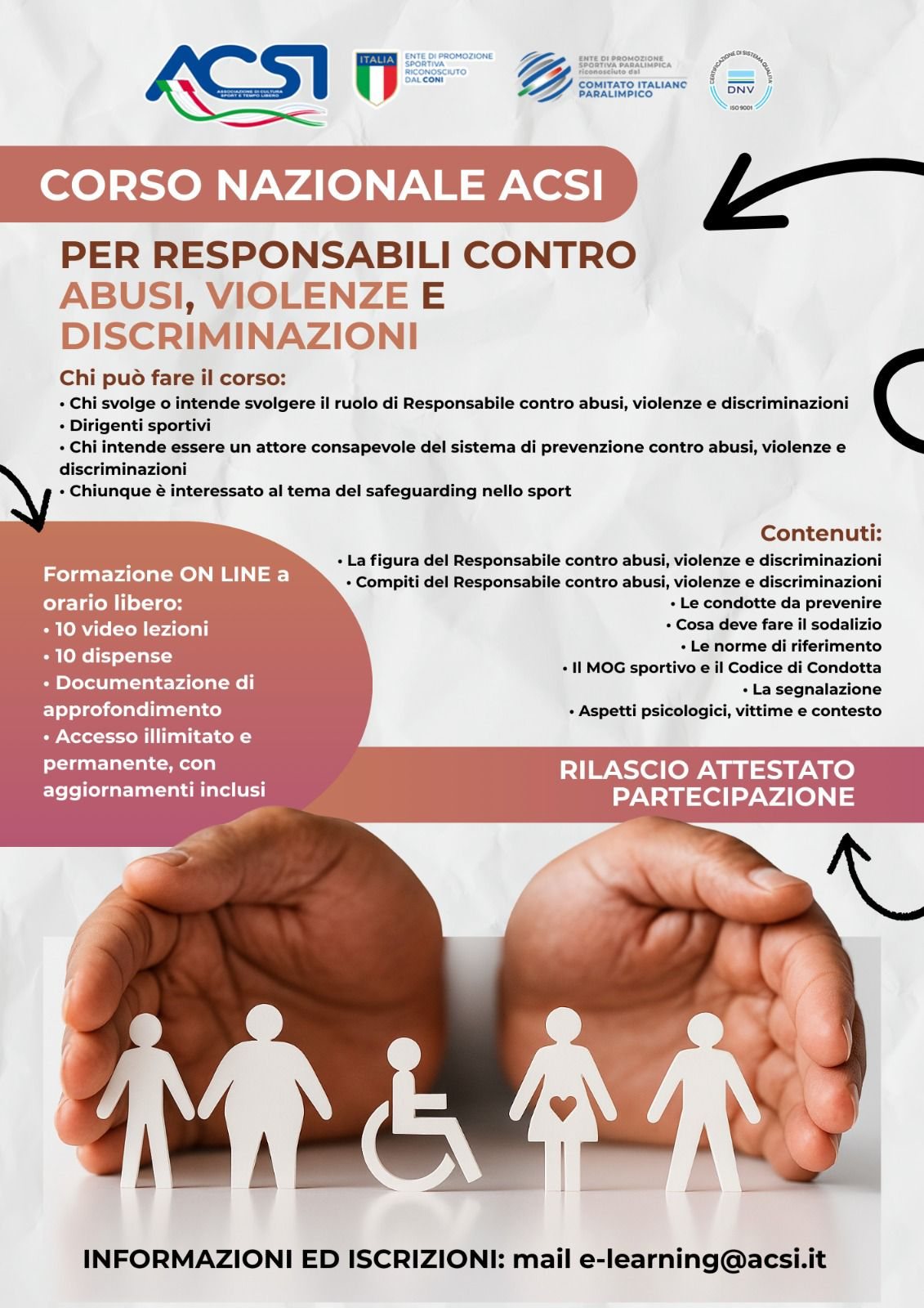 Responsabili contro abusi, violenze e discriminazioni
